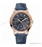 TW Factory Patek Philippe Complications Calatrava Travel Time Automatic Blue Dial Men's Watches